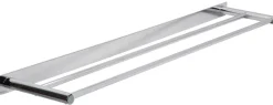 ADORA® håndklædestang dobbelt 60 cm krom