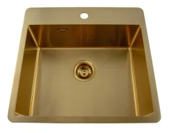 ADORA® Optimus køkkenvask guld 550 x 530 mm
