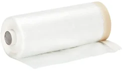 Afdækningsfolie med tape 140 cm x 33 meter - LUXI®