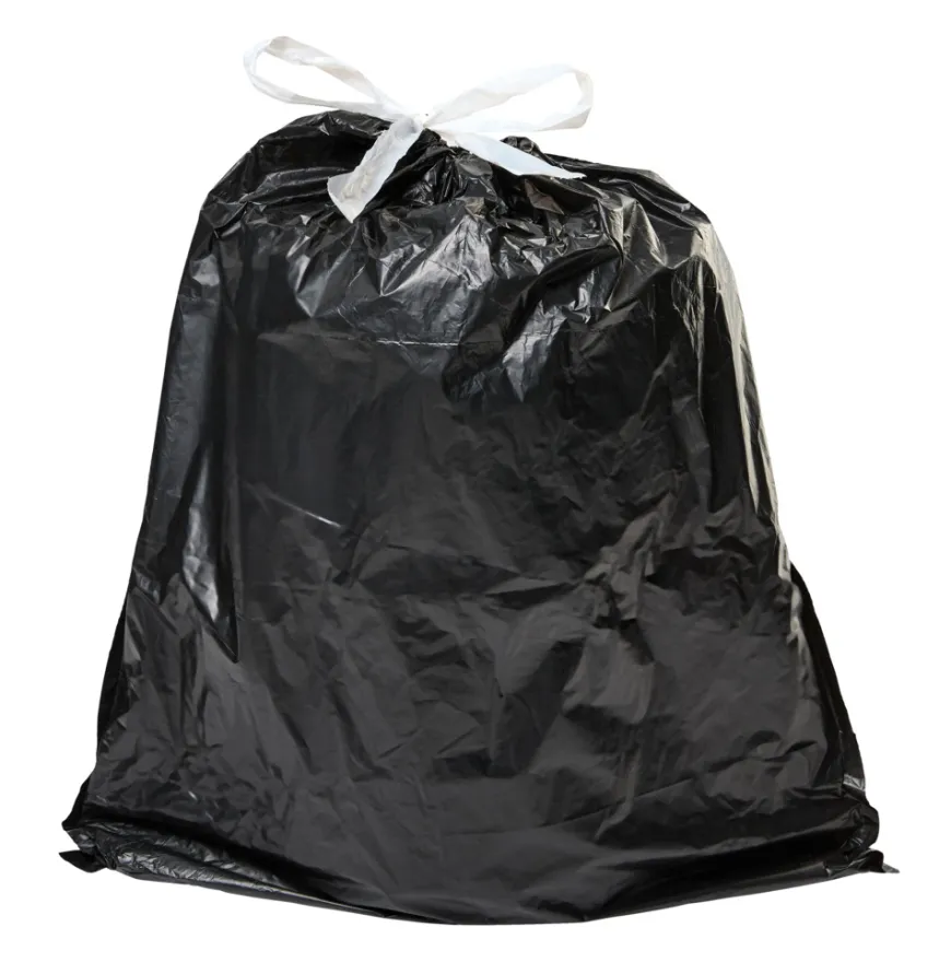 Affaldsposer m/snøreluk 30 liter - 15 stk.
