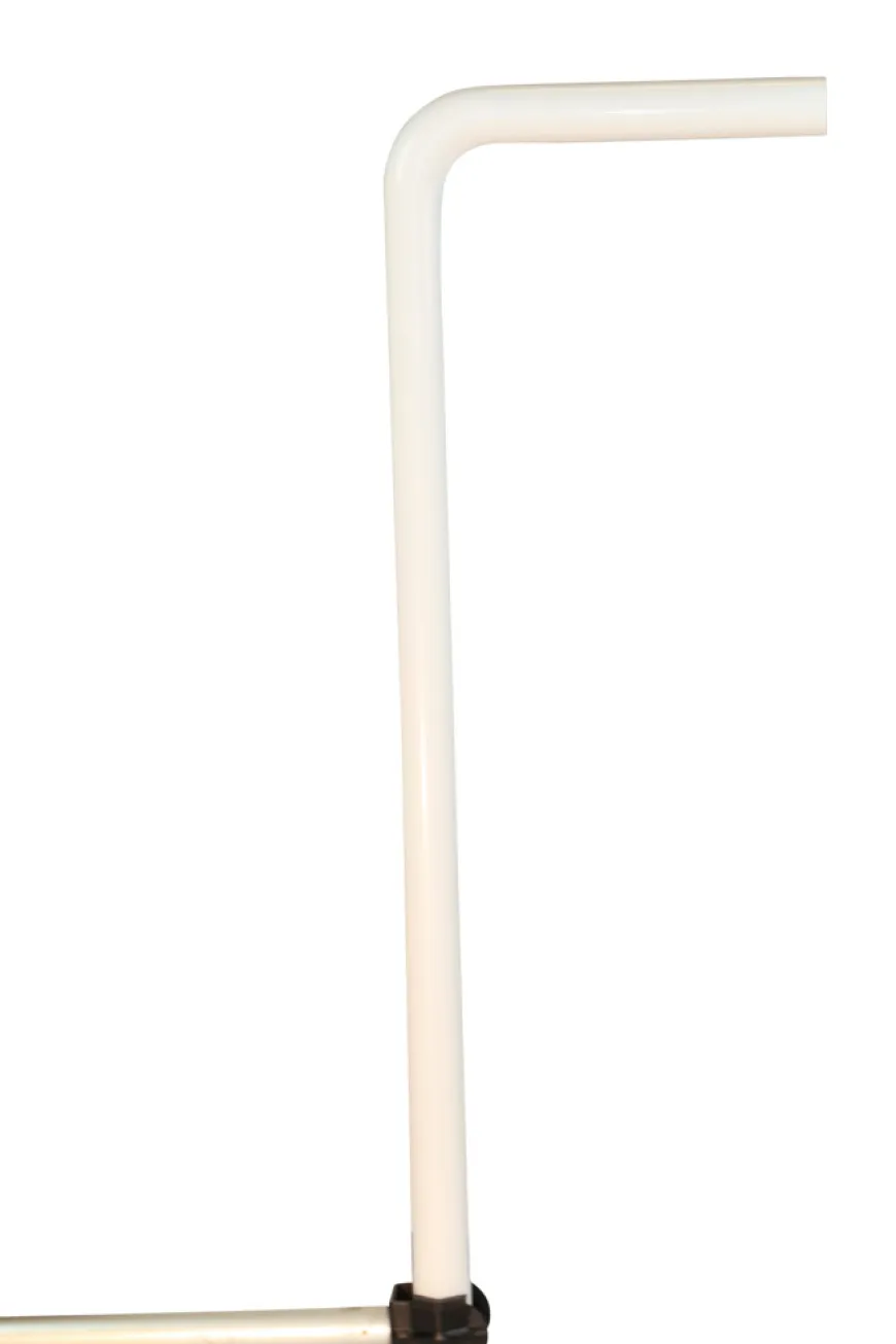 Afløbsvinkel hvid 220 x 680 mm