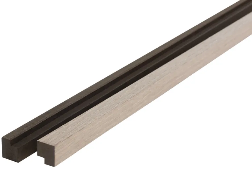 Afslutningsliste Premium/Proff grey oak 2-pk.
