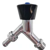 Aftapventil 1/2" med plastgreb krom