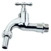 Aftapventil 3/4" med T-greb krom