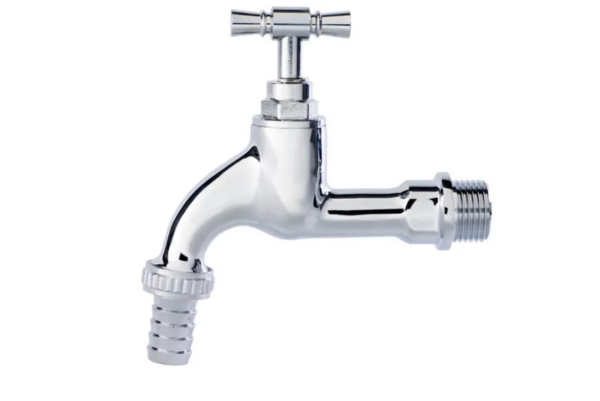Aftapventil 1/2" med T-greb krom