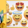 Akustikbillede Art-Acoustic emoji II 60 x 120 cm