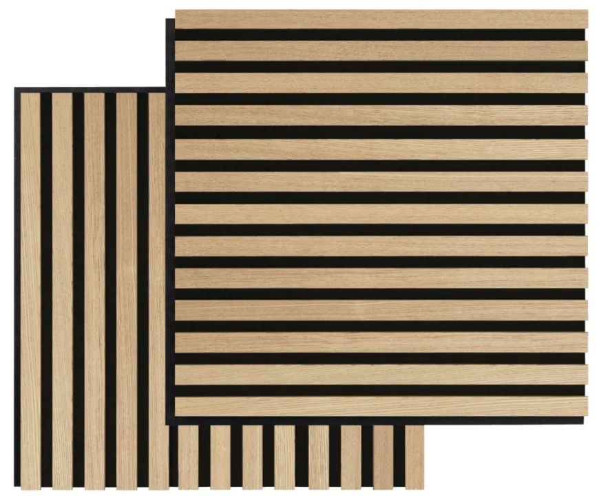 Akustikpanel Square ash 22 × 520 × 520 mm 2-pk.