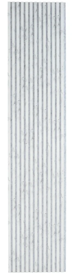 Akustikpanel Stone marble white 520 x 2440 x 18 mm