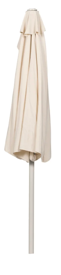 Altanparasol m/krank sandgrå B270 x D135 x H234 cm