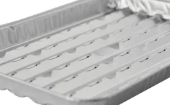 Alubakke med huller 34,2 x 22,8 cm 5 stk. - Grillexpert®
