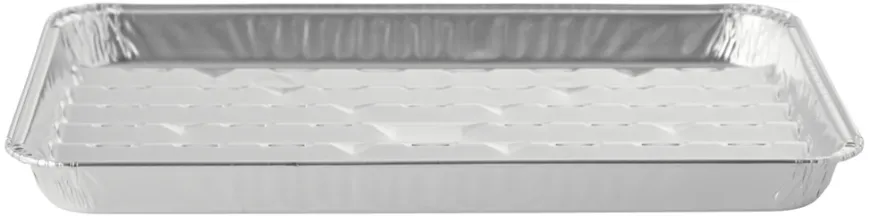 Alubakke med huller 34,2 x 22,8 cm 5 stk. - Grillexpert®