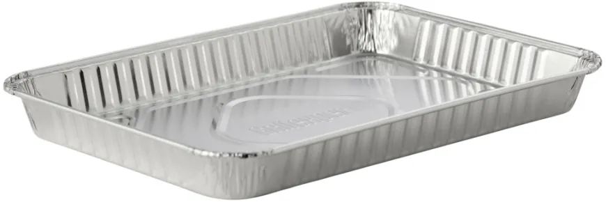 Alubakke 32,5 x 22,5 x 3,2 cm - 5 stk. - Grillexpert®