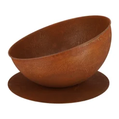 Bålfad rusten stål 49,2 x 50,9 cm