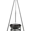 Bålsted tripod med bålfad og rist - Grillexpert®