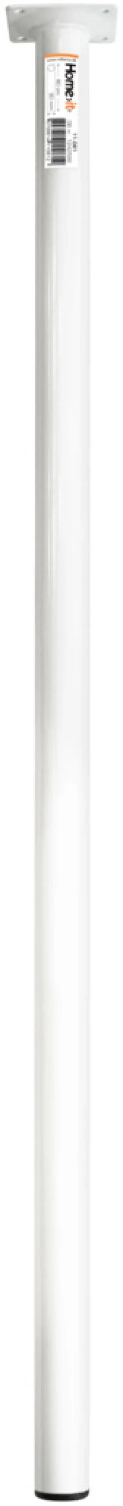 Bordben Ø30 mm x 80 cm hvid