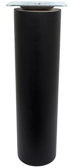 Bordben Ø55 mm x 20 cm sort bøg