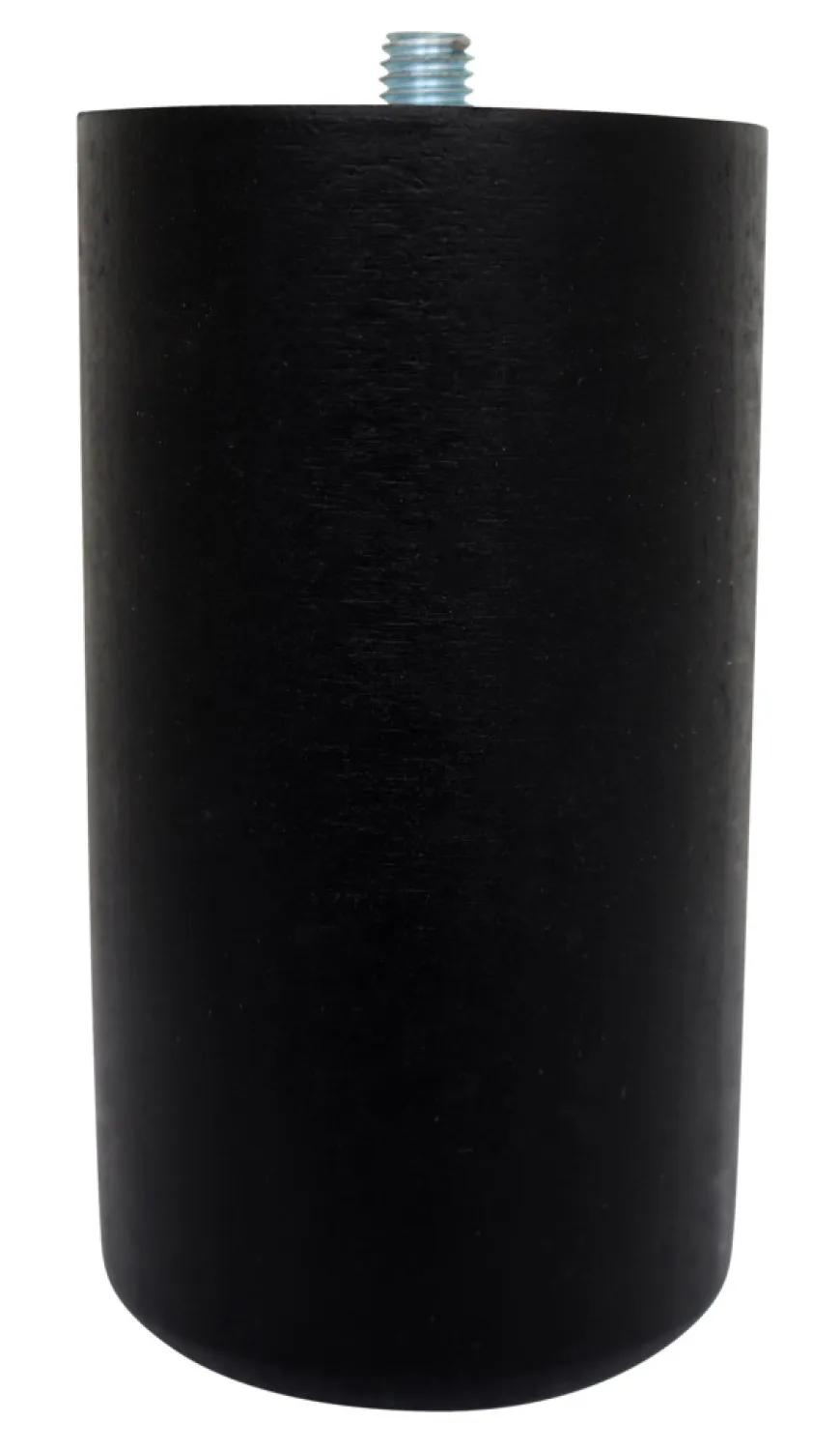 Bordben Ø55 mm x 10 cm sort bøg