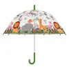Børneparaply med junglemotiv