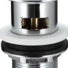 Bundventil pop-up prop 1 1/4" krom