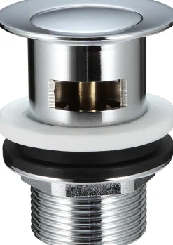 Bundventil pop-up prop 1 1/4" krom