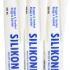 Bygge- og sanitetssilikone klar 3 x 300 ml
