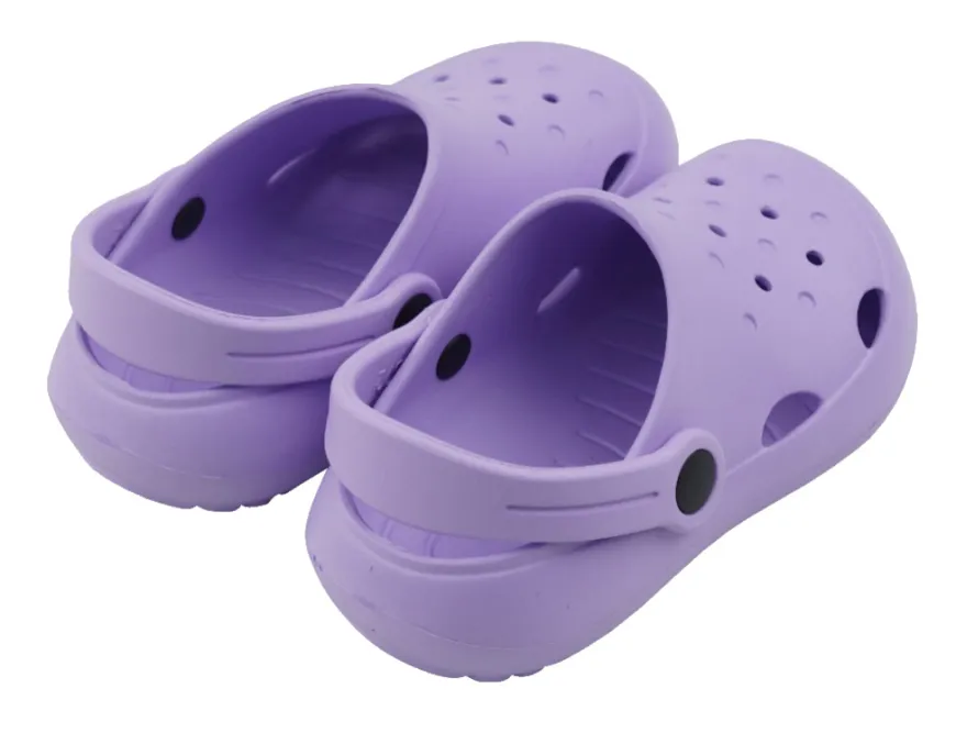 Clogs børn lilla str. 33/34
