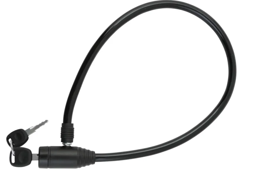 Cykellås wire Ø8 mm x 650 mm - BikeZone®
