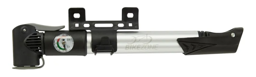 Cykelpumpe mini m/manometer - BikeZone®