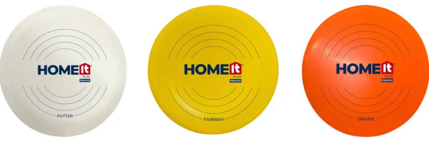 Discs t/discgolf premium 3 stk.