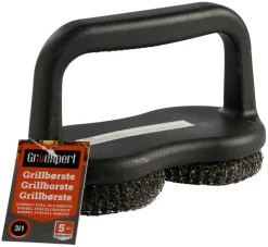 Dobbelt ståluld grillbørste - Grillexpert®