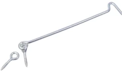 Dørkrog 200 mm elforzinket 2 stk.