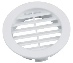 Dørrist Ø50 mm hvid – 2 stk.