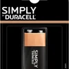 Duracell Simply 9 V alkaline batteri 1-pk.