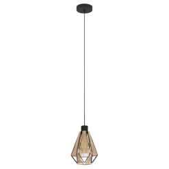 Eglo Adwickle pendel Ø14,5 cm natur/sort