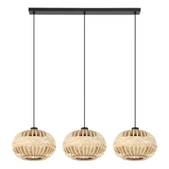Eglo Amsfield langbordspendel natur L96 x H110 cm