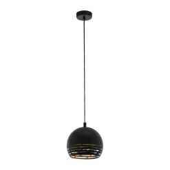 Eglo Camastra pendel Ø22,5 cm sort/guld