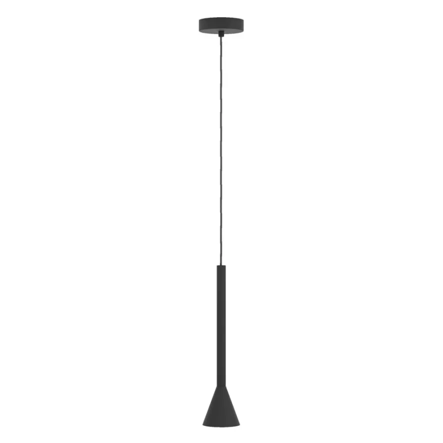 Eglo Cortaderas pendel sort/guld Ø9,5 cm