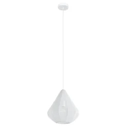Eglo Dolwen pendel hvid Ø33,5 cm