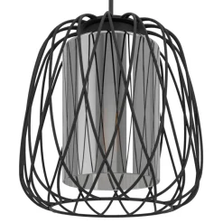 Eglo Floresta langbordspendel sort/glas