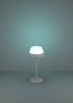 Eglo Meggiano bordlampe grå genopladelig