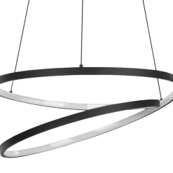 Eglo Ruotale pendel sort Ø55 cm