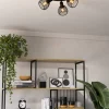 Eglo Sonnino rondel spotlampe sort Ø25 cm
