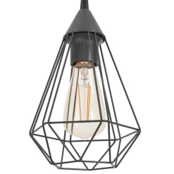 Eglo Tarbes langbordspendel sort 79 cm