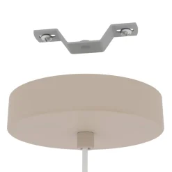 Eglo Terrarosa pendel sand/hvid Ø24 cm