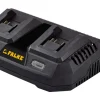 Falke® dobbeltoplader 18 V Li-ion