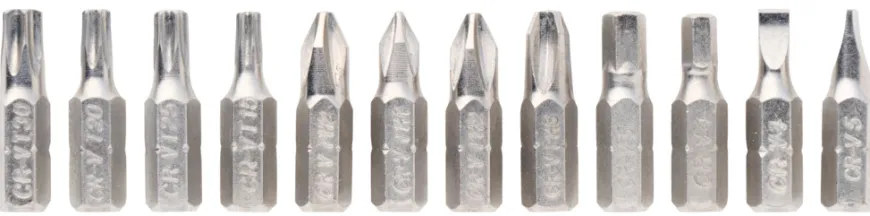 Falke® skruetrækker m/skralde og bits 14 dele