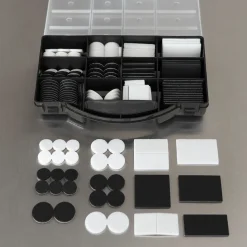 Filtpuder sort/hvid i boks 275 stk.