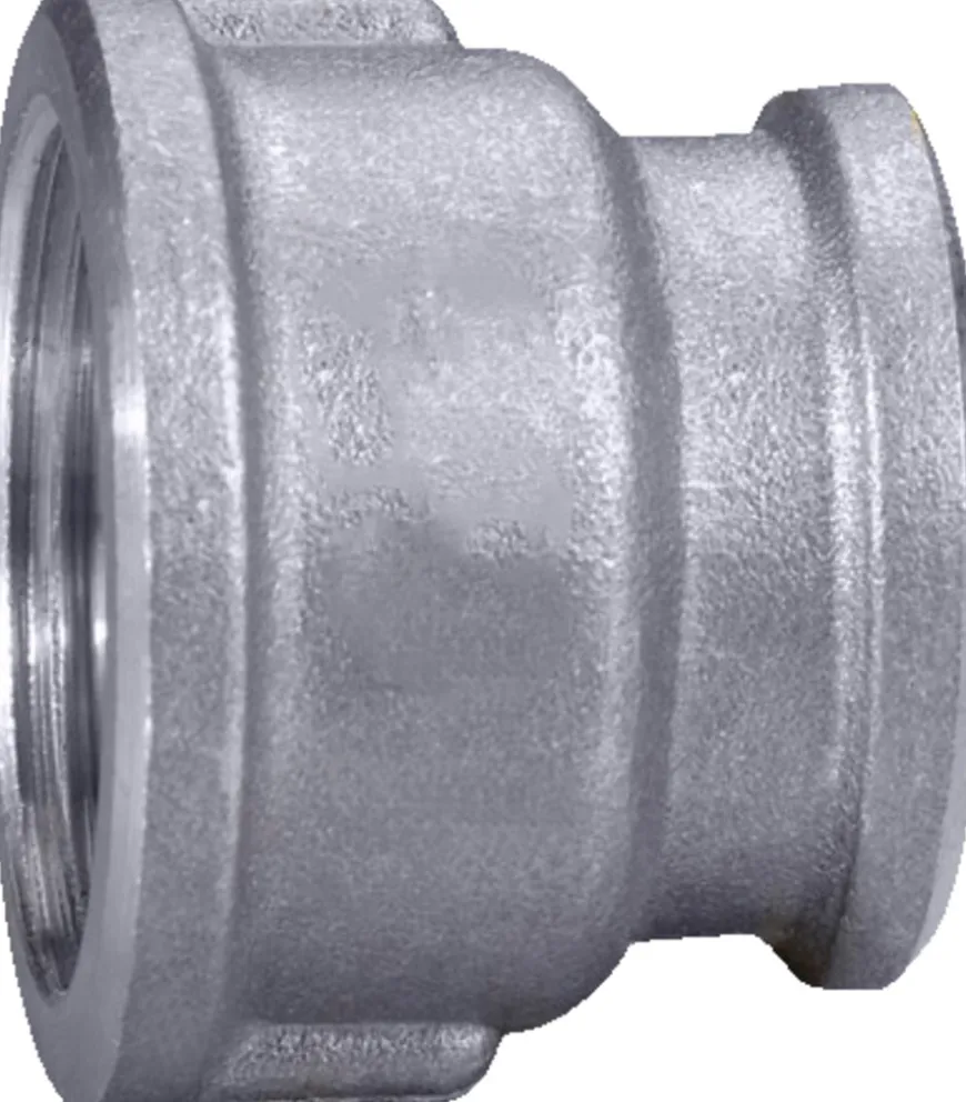 Formindskermuffe 3/4" indv. x 1/2" indv. krom