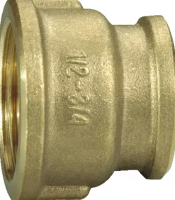 Formindskermuffe 3/4" x 1/2" messing
