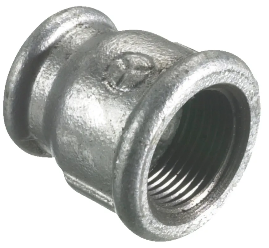 Formmuffe galvaniseret 1" x 3/4"